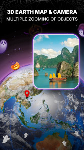 اسکرین شات 1 برنامه Earth Map Zoom & 3D Satellite
