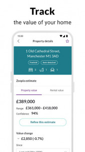 اسکرین شات برنامه Zoopla Property Search UK - Home to buy & rent 6
