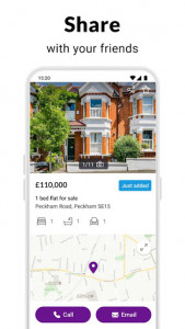 اسکرین شات برنامه Zoopla Property Search UK - Home to buy & rent 4
