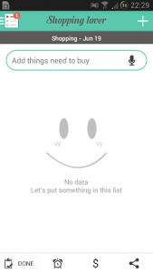 اسکرین شات 2 برنامه Shopping Lover - Shopping List & Grocery List Free