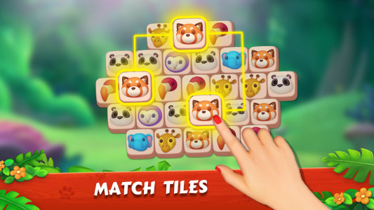 اسکرین شات 4 بازی Zoo Tile - Match Puzzle Game
