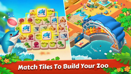 اسکرین شات 2 بازی Zoo Tile - Match Puzzle Game