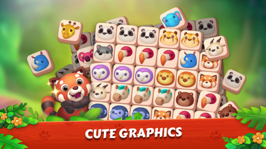 اسکرین شات بازی Zoo Tile - Match Puzzle Game 6