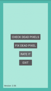اسکرین شات برنامه Dead Pixels Test and Fix 1
