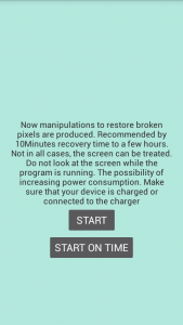 اسکرین شات 3 برنامه Dead Pixels Test and Fix