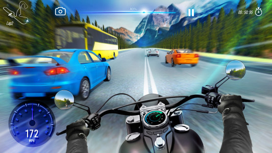 اسکرین شات بازی Real 3d Bike Race: Motor Bike Racing Games 1