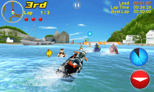 اسکرین شات بازی Aqua Moto Racing 2 Free 3
