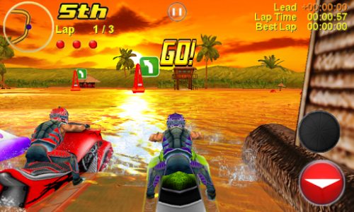 اسکرین شات بازی Aqua Moto Racing 2 Free 5