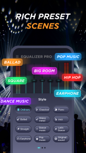 اسکرین شات برنامه Equalizer Pro 3