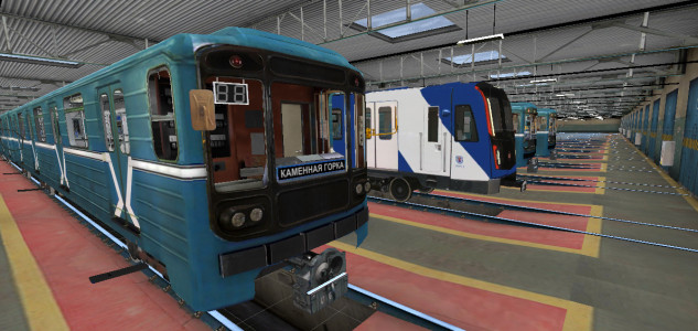 اسکرین شات بازی Minsk Subway Simulator 1