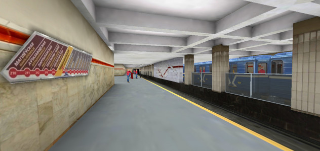 اسکرین شات بازی Minsk Subway Simulator 6