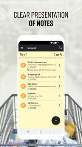 اسکرین شات 2 برنامه Notepad – Notes and To Do List