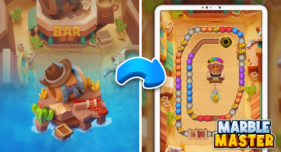 اسکرین شات 8 بازی Marble Master