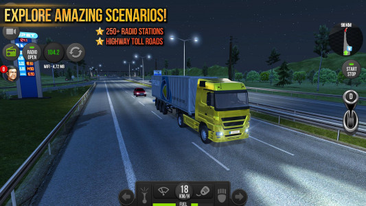 اسکرین شات بازی Truck Simulator : Europe 2