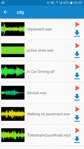 اسکرین شات 1 برنامه Zuzu - Sound & Music Effects