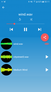 اسکرین شات 2 برنامه Zuzu - Sound & Music Effects