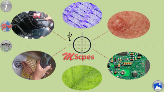 اسکرین شات برنامه MScopes for USB Camera Webcam 1