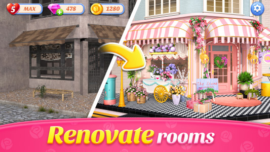 اسکرین شات بازی Flower Shop Makeover 1