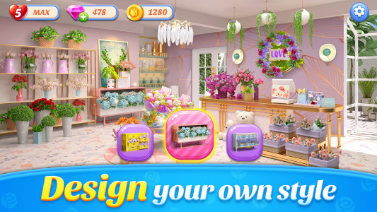 اسکرین شات 2 بازی Flower Shop Makeover