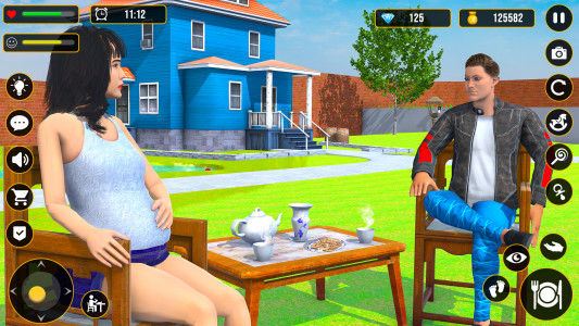 اسکرین شات بازی Pregnant Mother Simulator Game 3