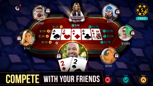 اسکرین شات بازی Zynga Poker- Texas Holdem Game 4