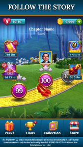 اسکرین شات 3 بازی The Wizard of Oz Magic Match 3