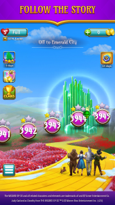 اسکرین شات 3 بازی The Wizard of Oz Magic Match 3
