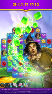 اسکرین شات 2 بازی The Wizard of Oz Magic Match 3