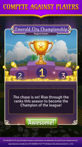 اسکرین شات 6 بازی The Wizard of Oz Magic Match 3