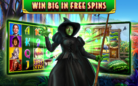 اسکرین شات بازی Wizard of OZ Free Slots Casino Games 4