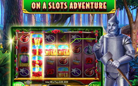 اسکرین شات بازی Wizard of OZ Free Slots Casino Games 3