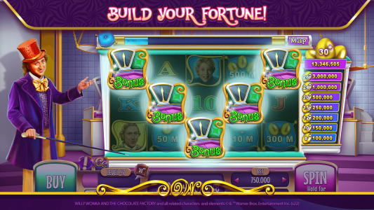 اسکرین شات بازی Willy Wonka Vegas Casino Slots 7