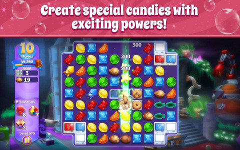 اسکرین شات 4 بازی Wonka's World of Candy Match 3