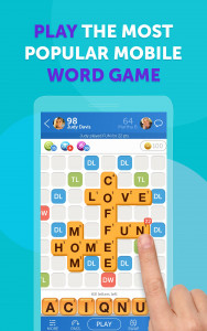 اسکرین شات بازی Words With Friends Crosswords 1