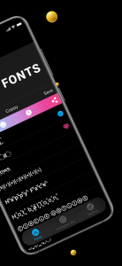 اسکرین شات برنامه InstaFonts: Fonts For Instagram - Emojis, Symbols 2