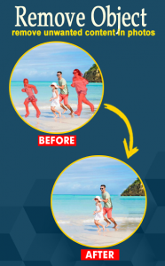 اسکرین شات برنامه Remove object AI photo retouch 4