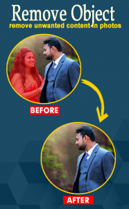 اسکرین شات برنامه Remove object AI photo retouch 3