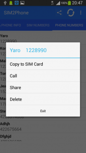 اسکرین شات برنامه Phone & SIM Card 3