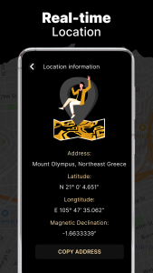 اسکرین شات 2 برنامه Compass App: Accurate Compass