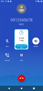 اسکرین شات برنامه Auto Redial | call timer 3