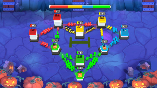 اسکرین شات 1 بازی Conquer the City: Tower War