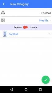 اسکرین شات برنامه Xərclərim - Expense Manager 8