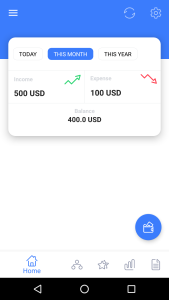 اسکرین شات 2 برنامه Xərclərim - Expense Manager