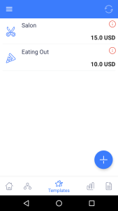 اسکرین شات 3 برنامه Xərclərim - Expense Manager