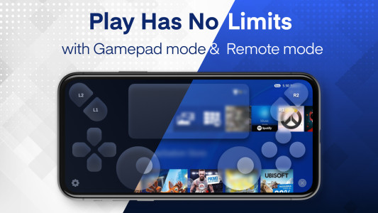 اسکرین شات 1 برنامه Game Controller for PS4 / PS5