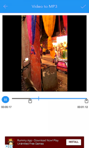 اسکرین شات برنامه تبدیل ویدیو به MP3 3