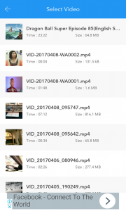 اسکرین شات برنامه تبدیل ویدیو به MP3 1
