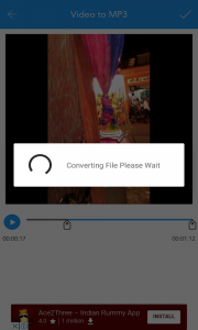 اسکرین شات برنامه تبدیل ویدیو به MP3 4