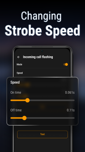 اسکرین شات 8 برنامه Flashlight & Flash Alert