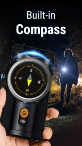 اسکرین شات 6 برنامه Flashlight & Flash Alert